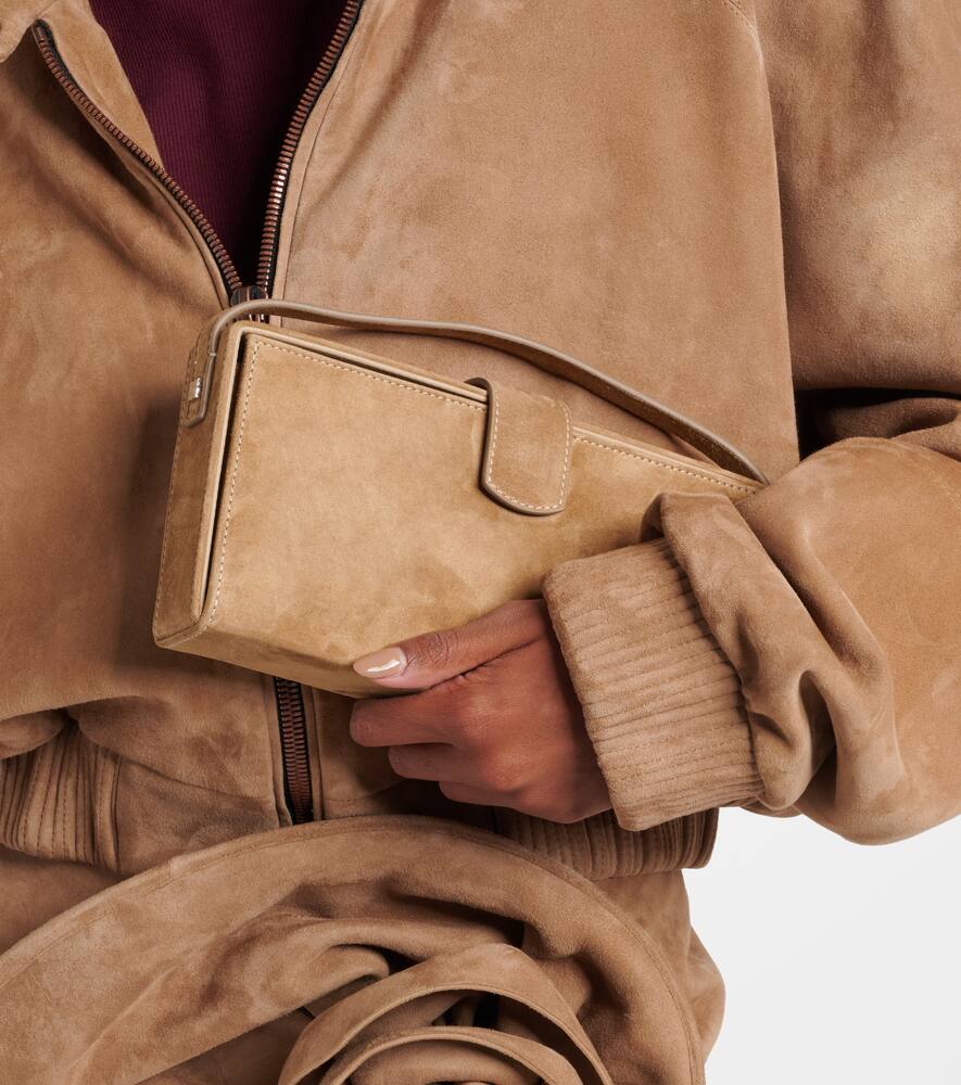 Magda Butrym Apolonia suede tote bag