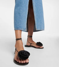 Magda Butrym Appliqu√É¬© leather sandals