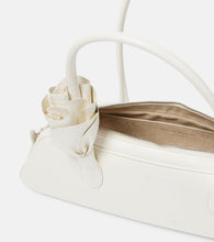 Magda Butrym Brigitte floral-appliqu√É¬© leather shoulder bag