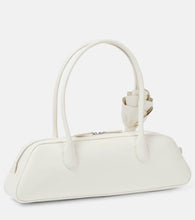 Magda Butrym Brigitte floral-appliqu√É¬© leather shoulder bag