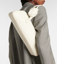 Magda Butrym Brigitte floral-appliqu√É¬© leather shoulder bag