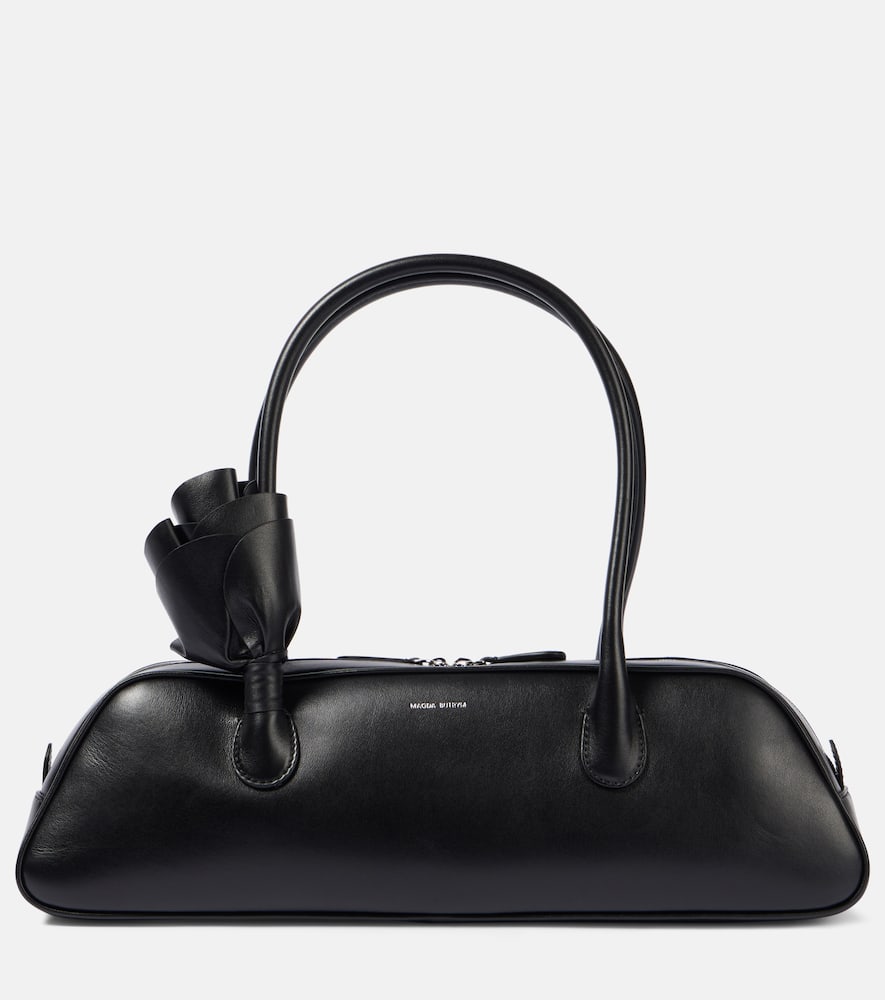 Magda Butrym Brigitte leather shoulder bag. Shop Magda Butrym Shoulder Bags for women now.
