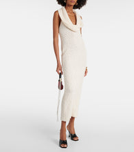 Magda Butrym Cotton-blend boucl√É¬© midi dress