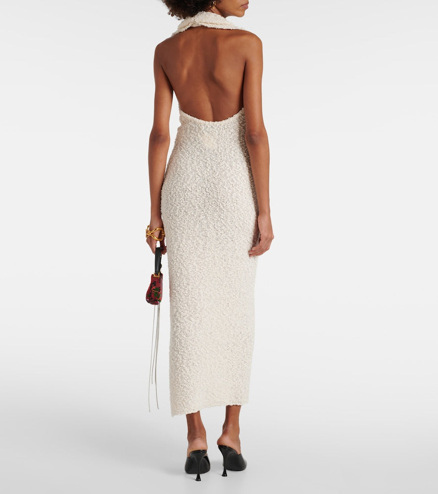 Magda Butrym Cotton-blend boucl√É¬© midi dress