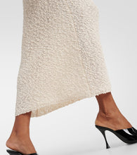 Magda Butrym Cotton-blend boucl√É¬© midi dress