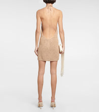 Magda Butrym Crochet cotton-blend minidress