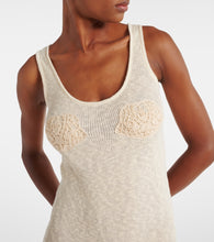 Magda Butrym Crochet linen and cotton maxi dress