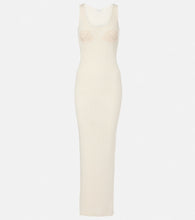 Magda Butrym Crochet linen and cotton maxi dress. Magda Butrym 钩针编织亚麻棉质长裙
