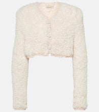 Magda Butrym Cropped fleece cardigan