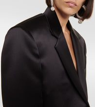 Magda Butrym Cropped silk and wool blazer