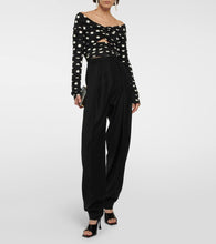 Magda Butrym Crystal-embellished mules