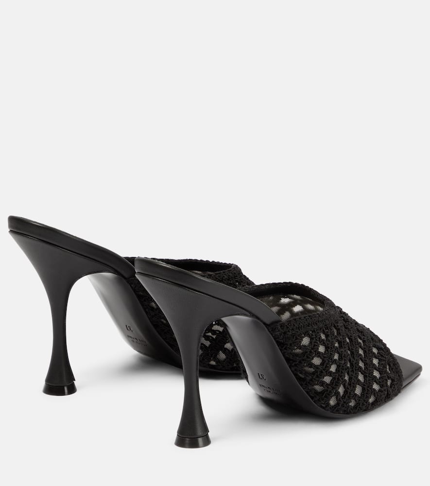 Magda Butrym Crystal-embellished mules
