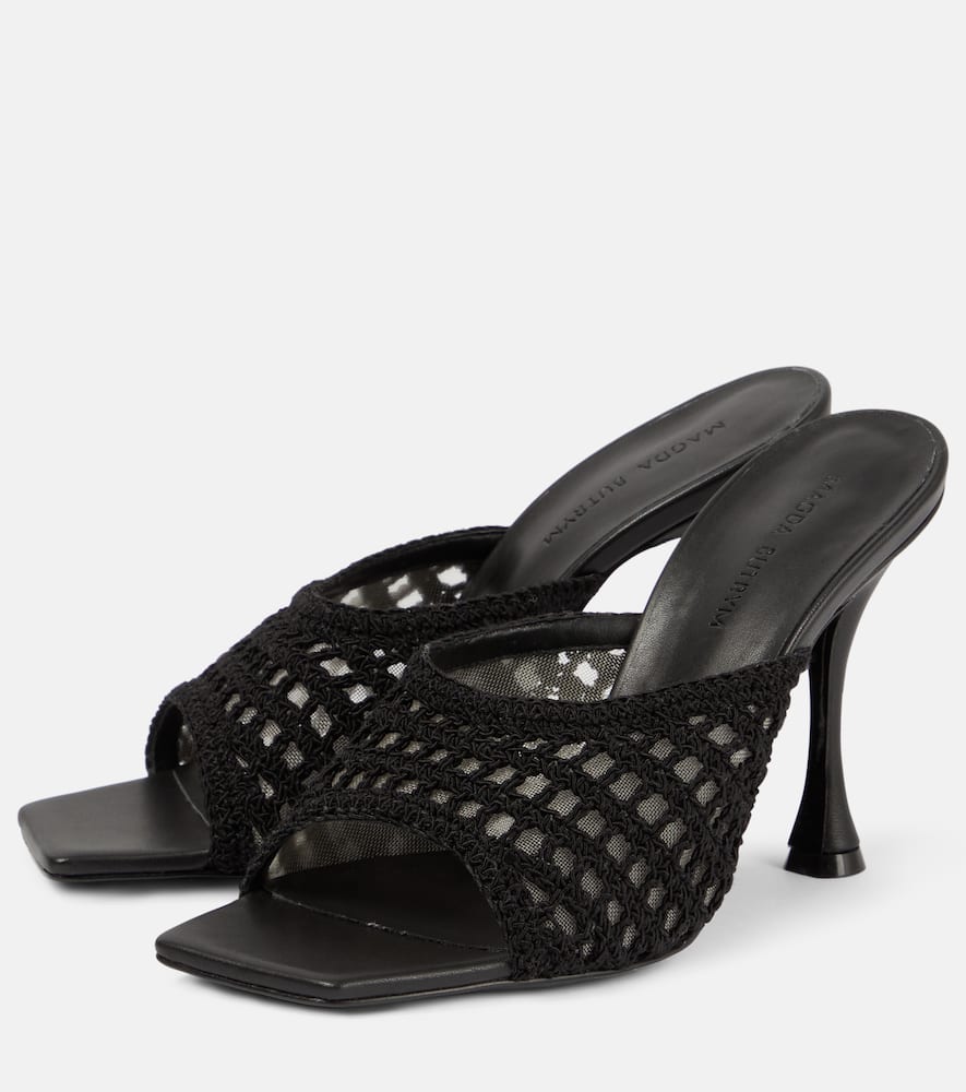 Magda Butrym Crystal-embellished mules