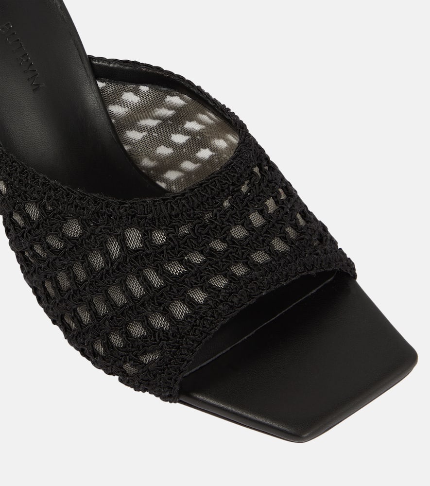 Magda Butrym Crystal-embellished mules