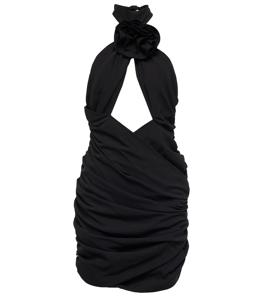 Magda Butrym Cutout silk-blend minidress. Magda Butrym 镂空真丝混纺迷你连衣裙