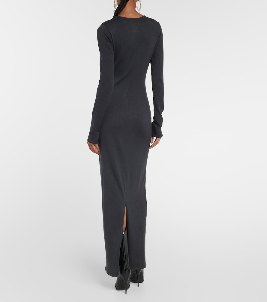 Magda Butrym Cutout silk maxi dress