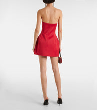 Magda Butrym Cutout wool-blend bustier dress