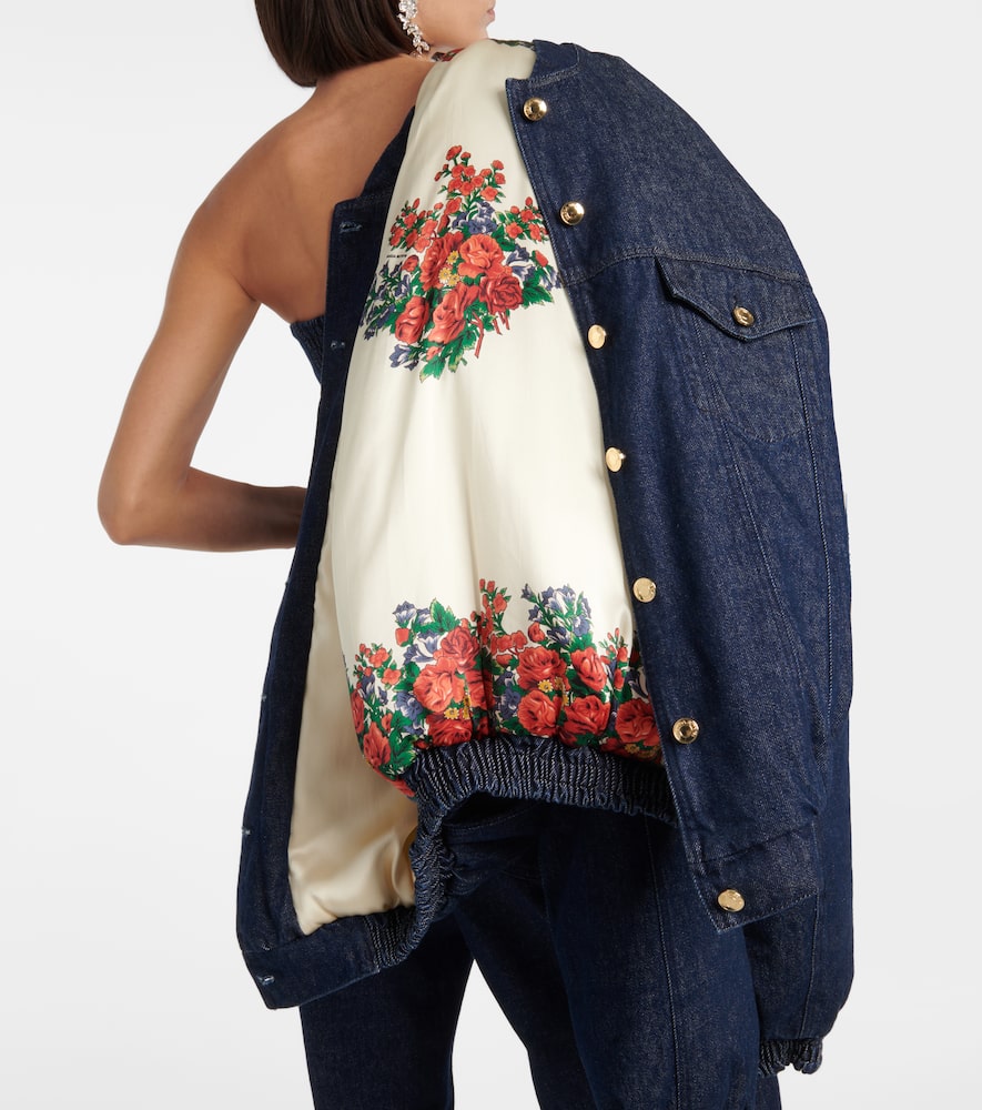 Magda Butrym Denim bomber jacket