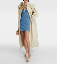 Magda Butrym Denim corset dress