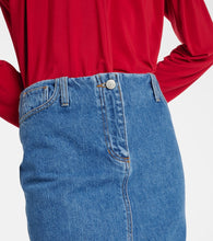 Magda Butrym Denim midi skirt