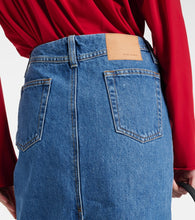 Magda Butrym Denim midi skirt