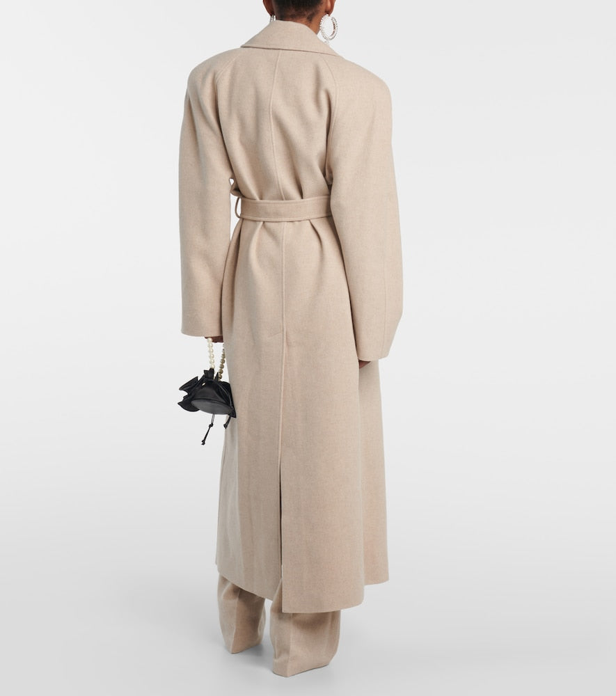 Magda Butrym Double-breasted cashmere coat