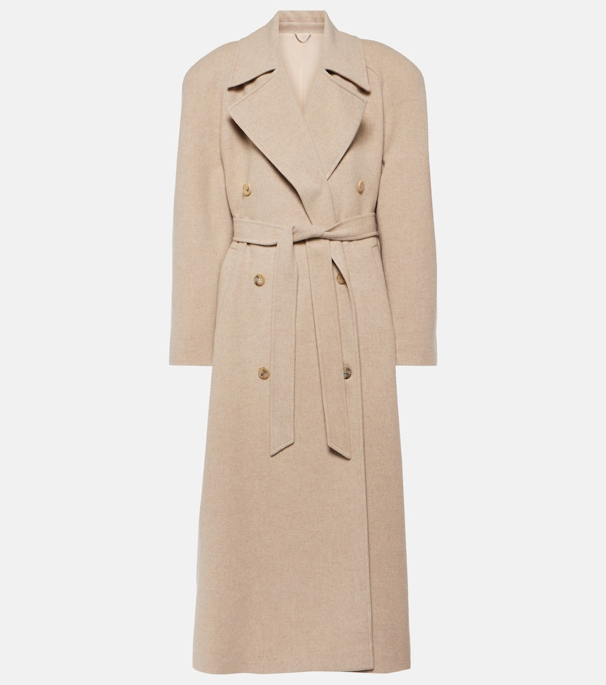 Magda Butrym Double-breasted cashmere coat - Magda Butrym 双排扣羊绒大衣