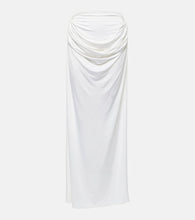 Magda Butrym Draped jersey maxi skirt - Magda Butrym 垂褶针织长裙