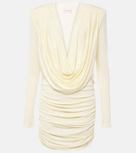Magda Butrym Draped jersey minidress