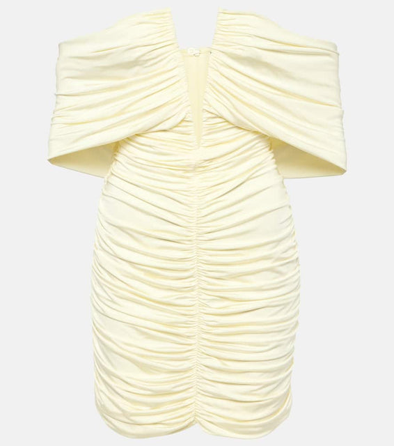 Magda Butrym Draped off-shoulder minidress