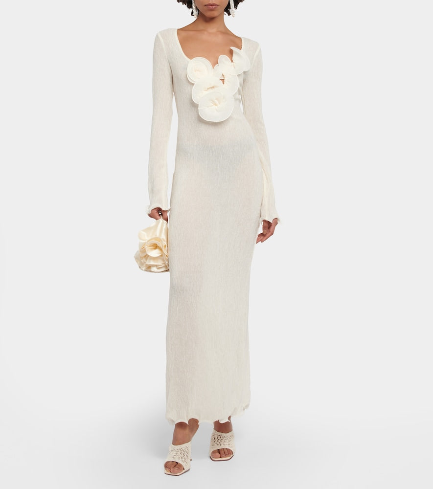Magda Butrym Embellished  maxi dress