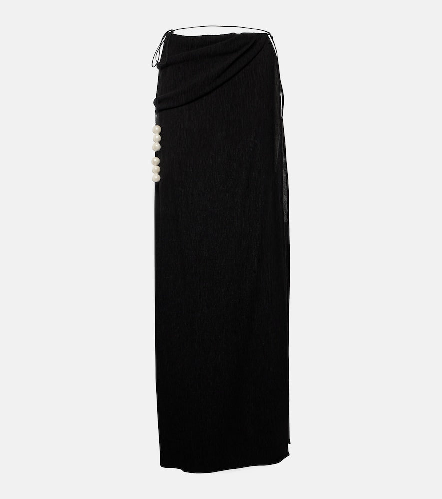 Magda Butrym Embellished maxi skirt - Magda Butrym 缀饰长裙