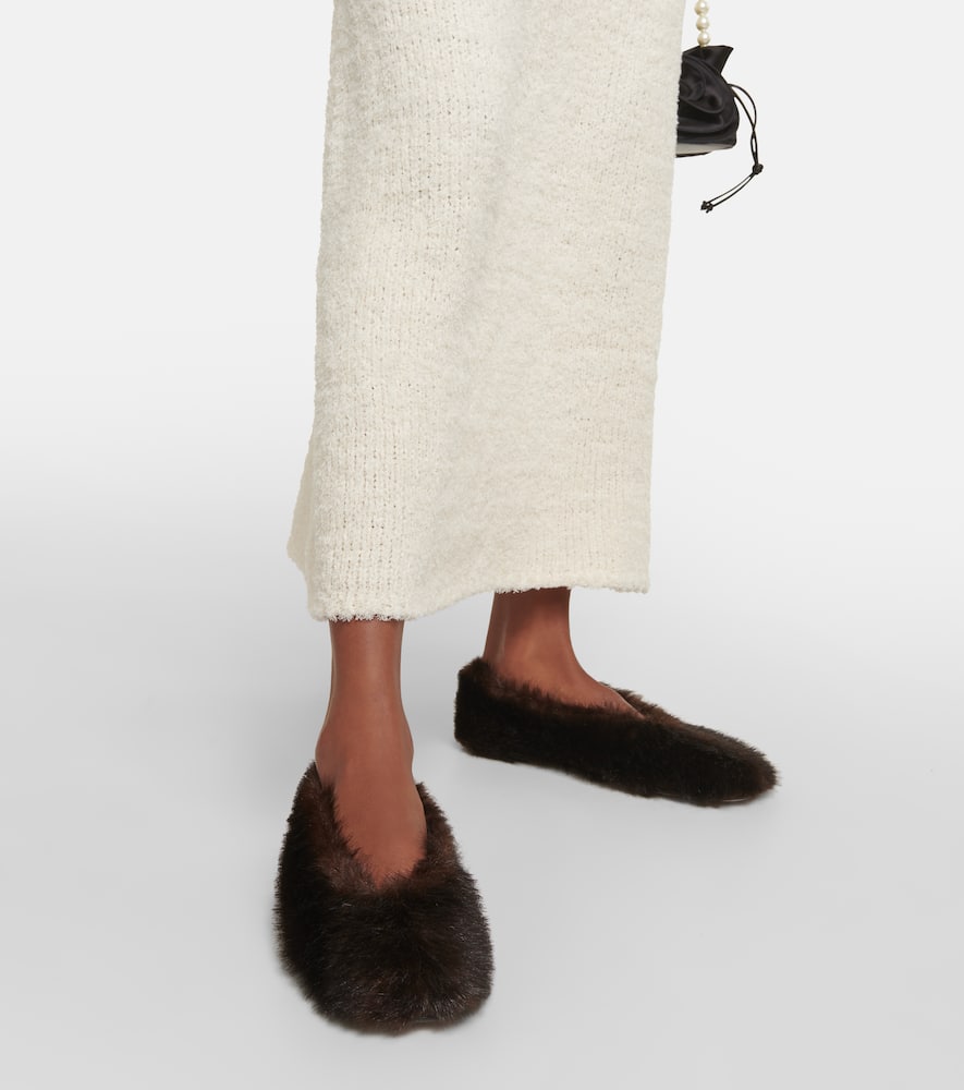 Magda Butrym Leather-lined ballet flats