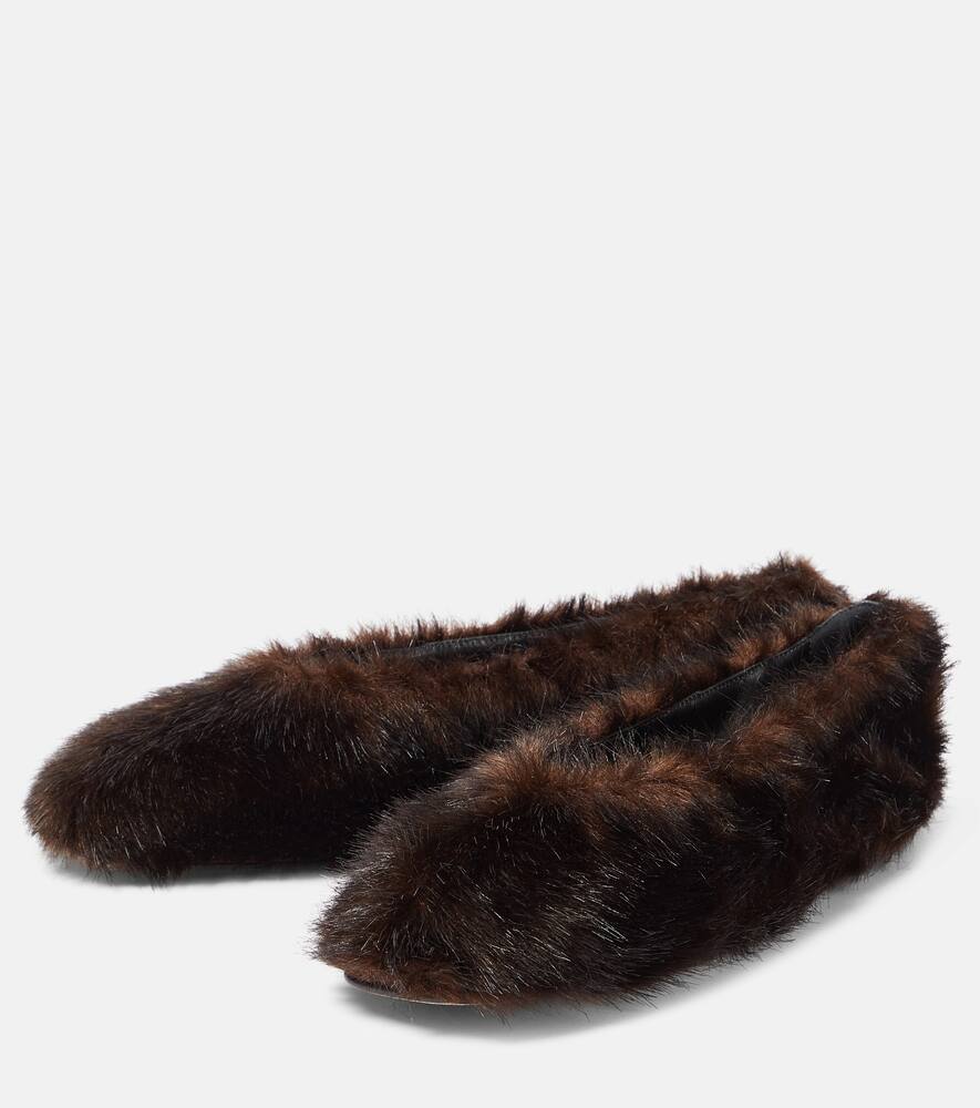 Magda Butrym Leather-lined ballet flats