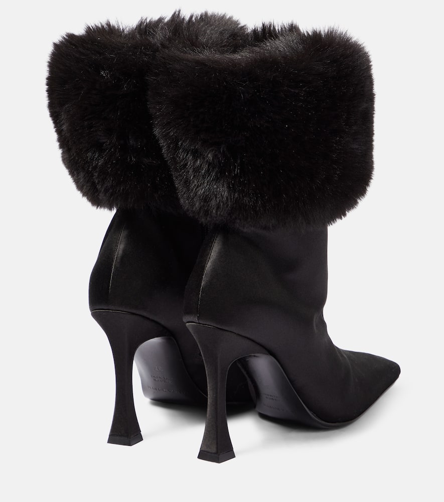Magda Butrym Satin ankle boots
