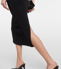 Magda Butrym Floral-appliqu√É¬© cutout midi dress