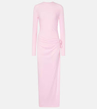 Magda Butrym Floral-appliqu√É¬© jersey gown