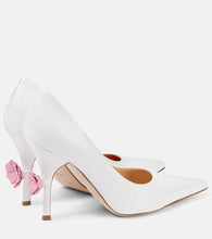 Magda Butrym Floral-appliqu√É¬© leather pumps