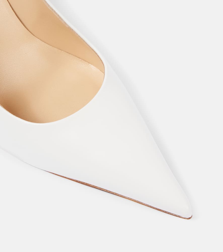 Magda Butrym Floral-appliqu√É¬© leather pumps