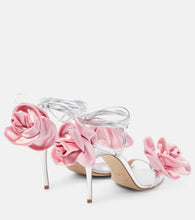 Magda Butrym Floral-appliqu√É¬© leather sandals