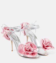 Magda Butrym Floral-appliqu√É¬© leather sandals