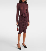 Magda Butrym Floral-appliqu√É¬© midi dress