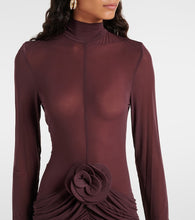 Magda Butrym Floral-appliqu√É¬© midi dress