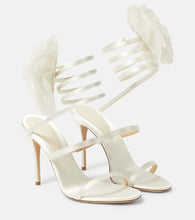 Magda Butrym Floral-appliqu√É¬© sandals - Magda Butrym 花卉贴花凉鞋