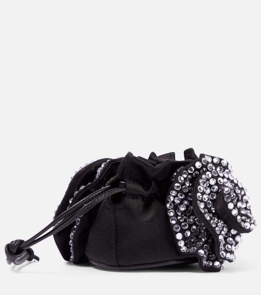 Magda Butrym Floral-appliqu√É¬© shoulder bag