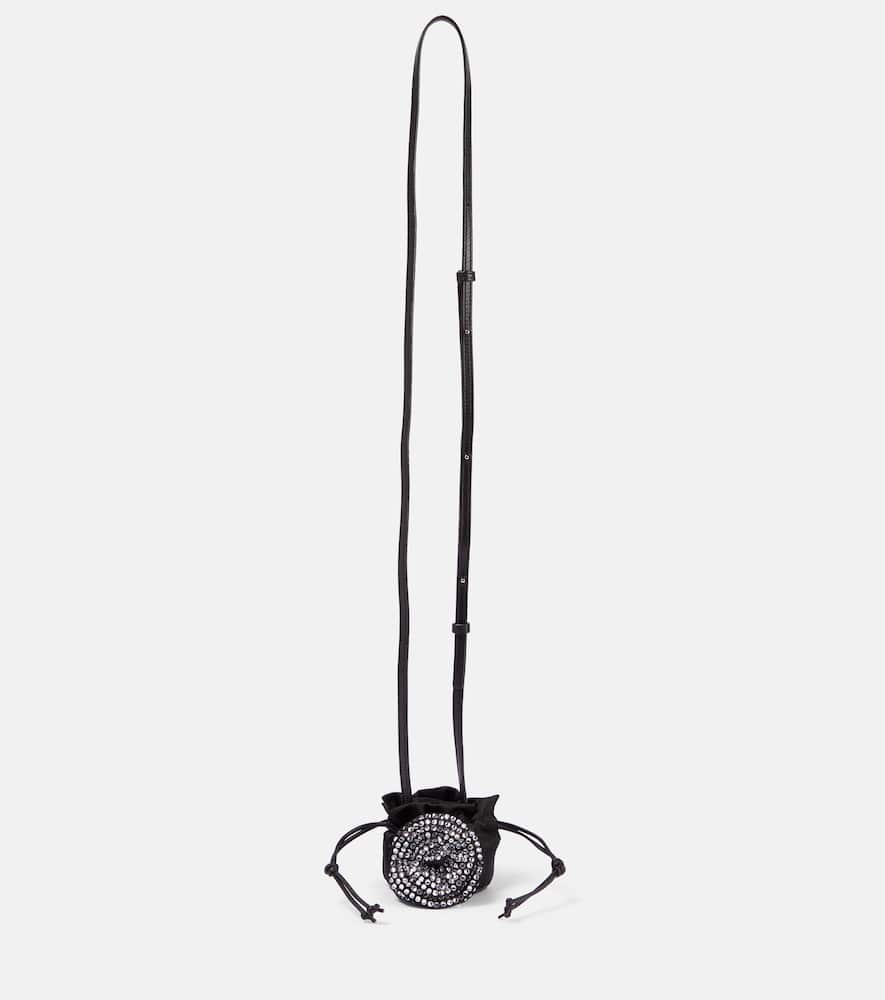 Magda Butrym Floral-appliqu√É¬© shoulder bag