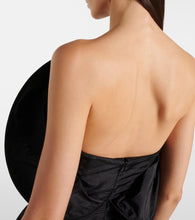 Magda Butrym Floral-appliqu√É¬© silk taffeta gown