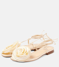 Magda Butrym Floral leather sandals