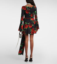 Magda Butrym Floral ruched minidress