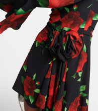 Magda Butrym Floral ruched minidress